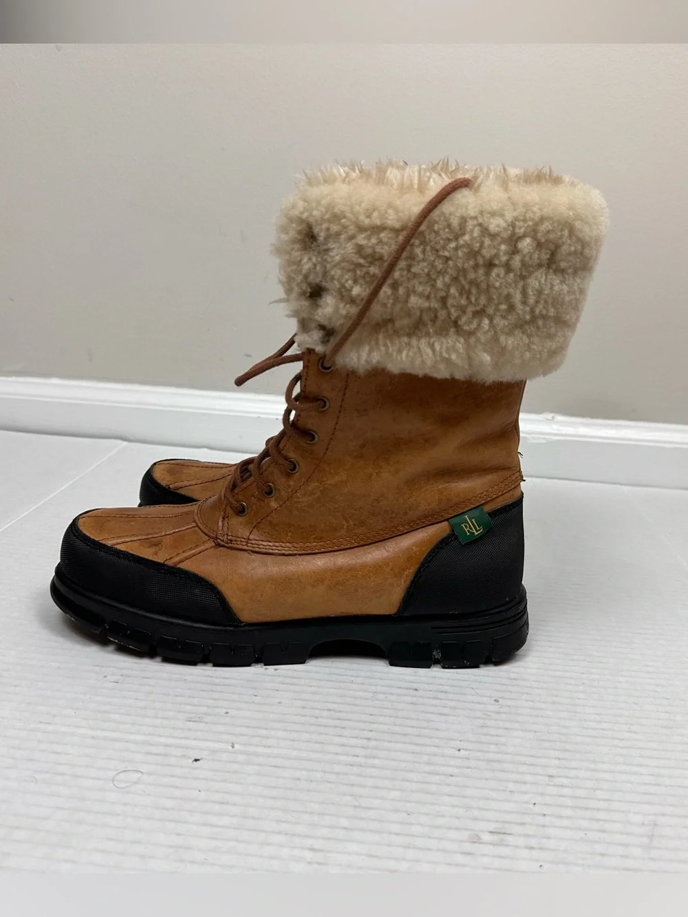 Ralph Lauren Quinta Winter Boots Size 7.5